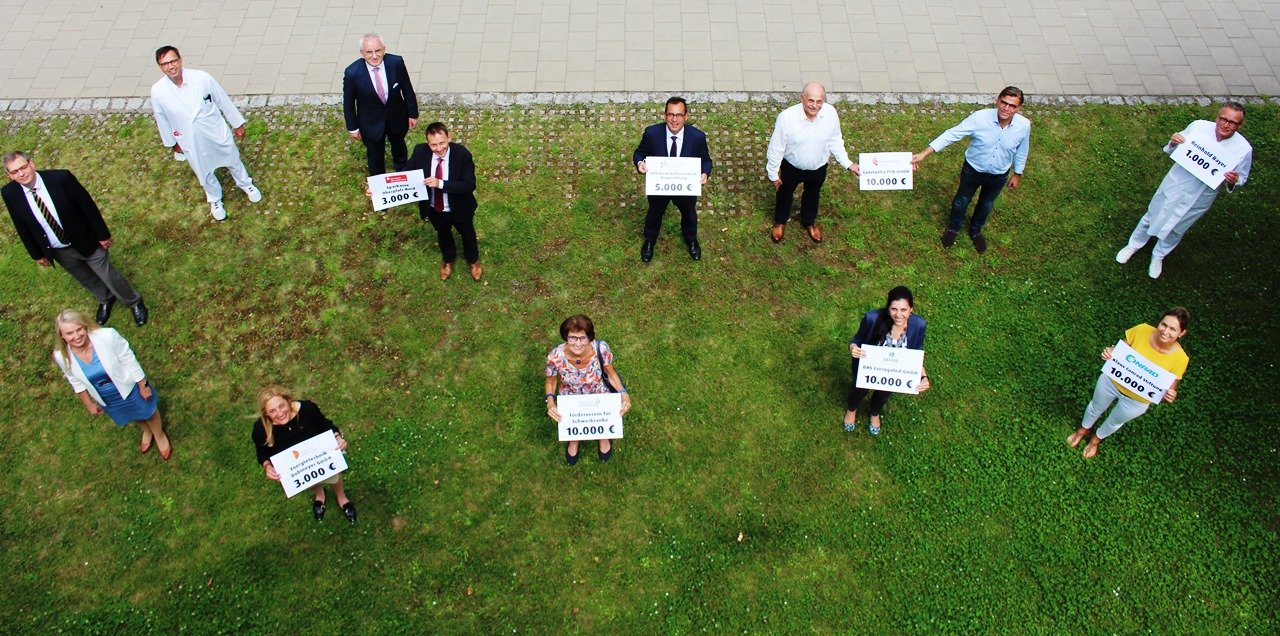 Spende Dank Kliniken Firmen Nordoberpfalz