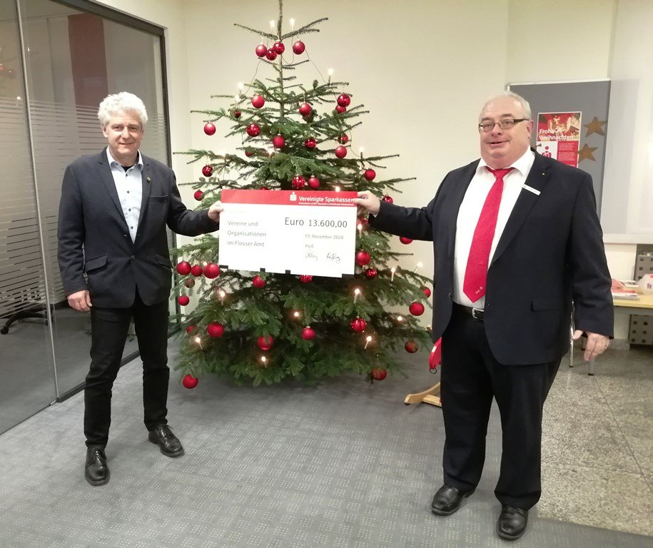 Sparkasse Spende Floß