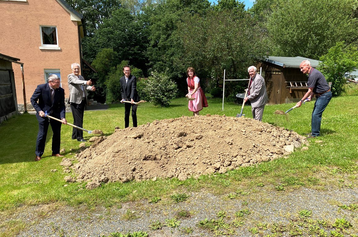 Baugenossenschaft Floß Spatenstich