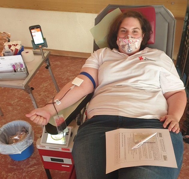 BLSP_Spenderbild Blut spenden und Leben retten BRK Kreisverband Weiden und Neustadt WN Blutspende Bild BRK