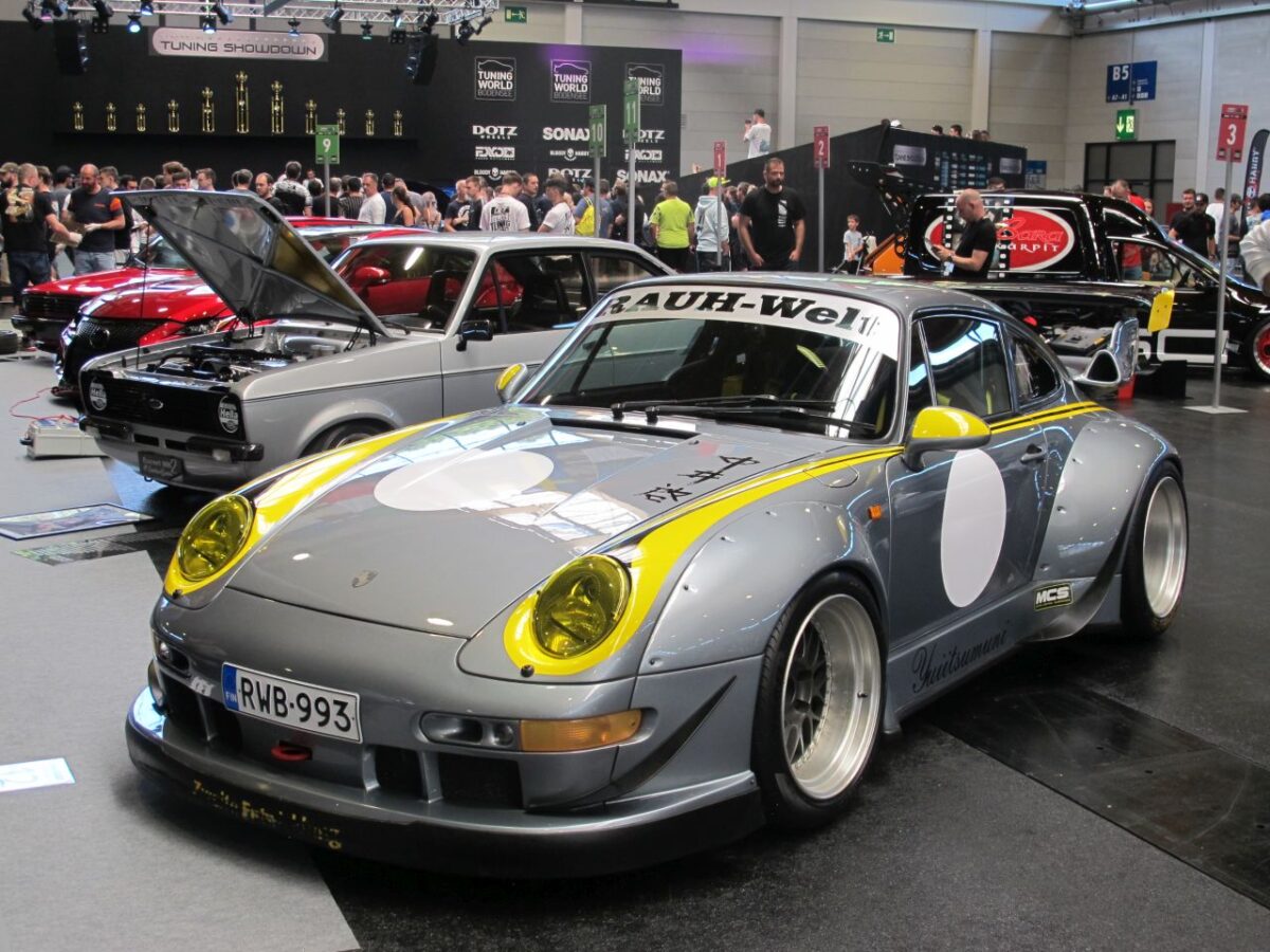 Bis aus Finnland kam ein Teilnehmer zum Tuning Showdown. Foto: Karl Seiler