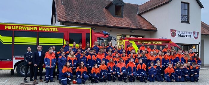 Gruppenbild / Foto: Feuerwehr Mantel