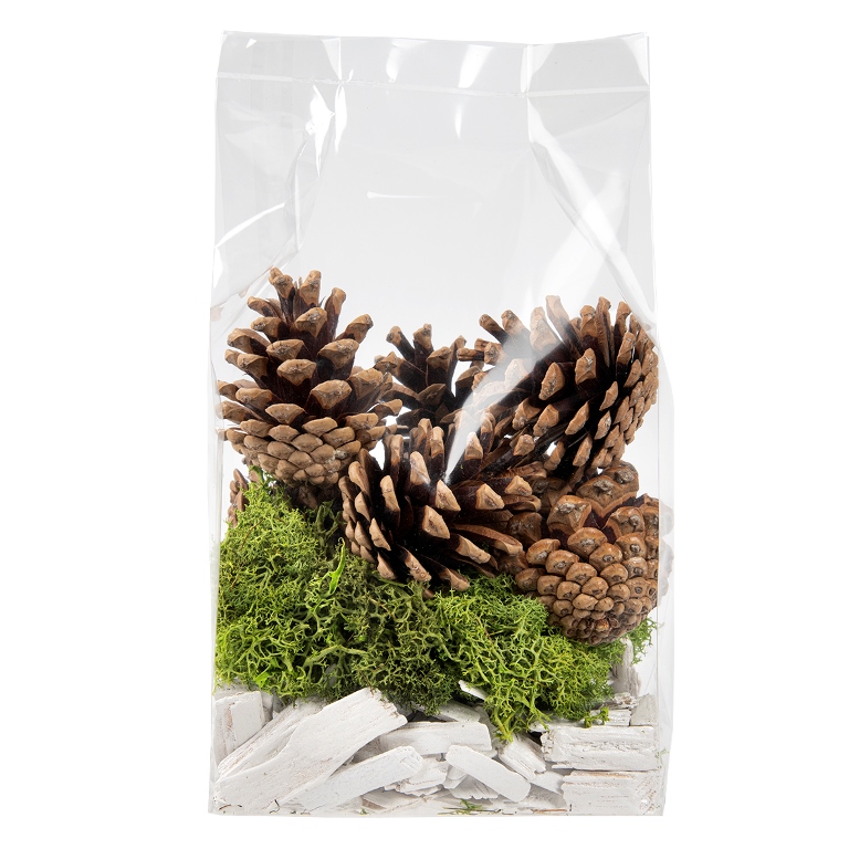 Gerade sind Naturmaterialien im Trend wie hier beim Weihnachtspotpourri. Bild: Eurosand