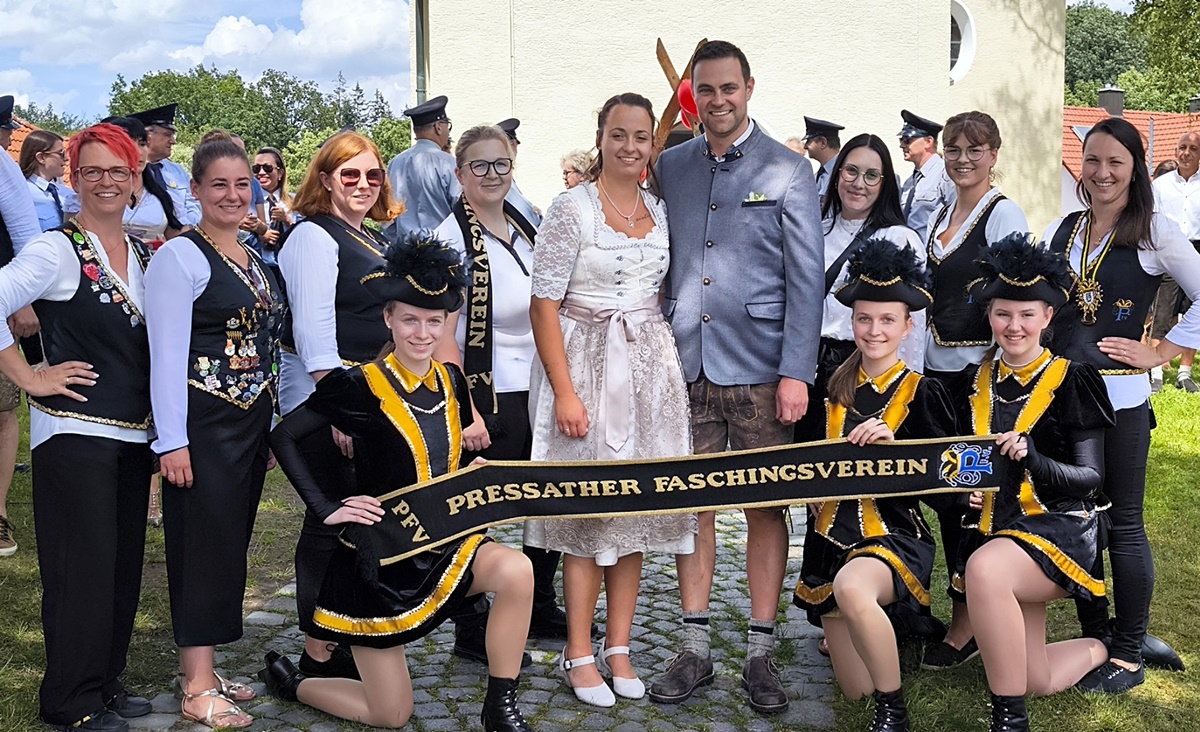 Auch im Pressather Faschingsverein ist Johannes dabei. Er war auch schon einmal der Faschingsprinz. Foto: Jürgen Masching